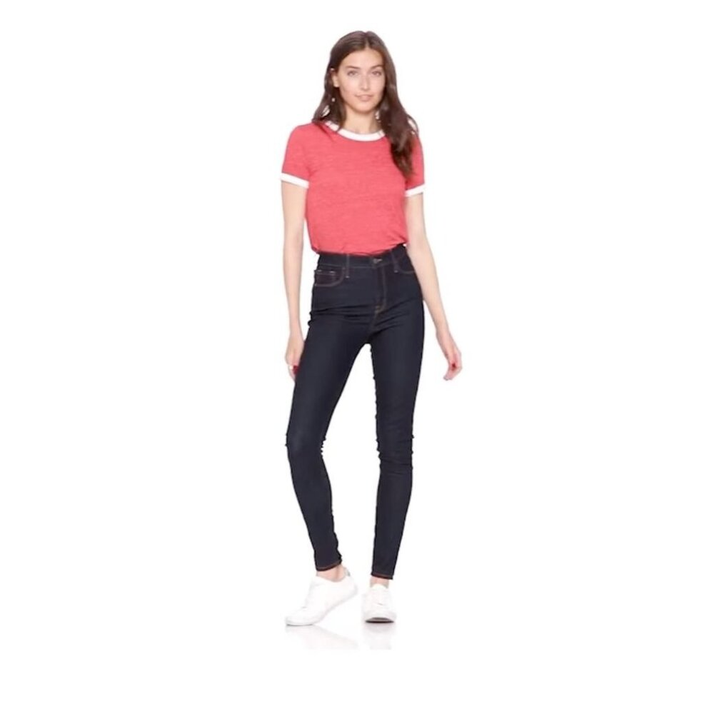 Old Navy High-Waisted Rockstar Super Skinny Jeans in Deep Rinse - Sz 4